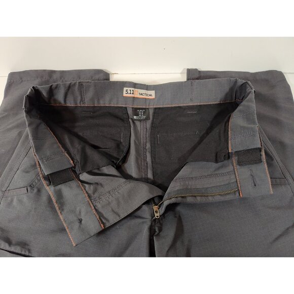 5.11 Tactical Fast Tac Urban Pants Ripstop Men's 30x32 Dark Gray 74461-018 - Picture 2 of 8